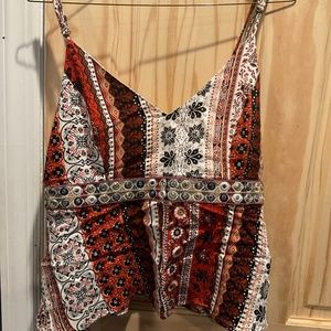 LUXMI TANK TOP  BOHEMIAN. PRINT SIZE M